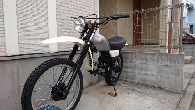 YAMAHA XT250 1980年 3Y5 シート YAMAHA XT250 1980年 3Y5